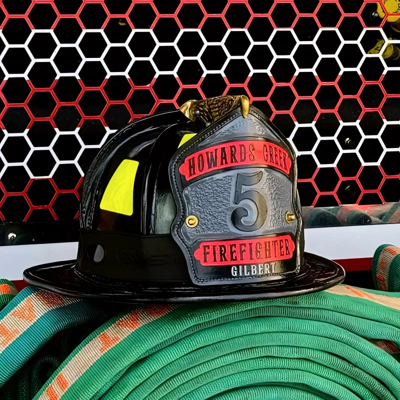 Renegade Custom Leather Firefighter Helmet Shield – LittleRiverCustoms