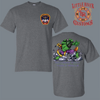 rockaway point fire rescue firefighter graphic shirt
