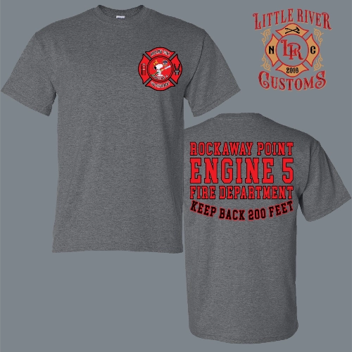 rockaway point fire department company pride shirt