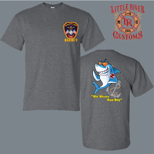 rockaway point fire department crew shirt