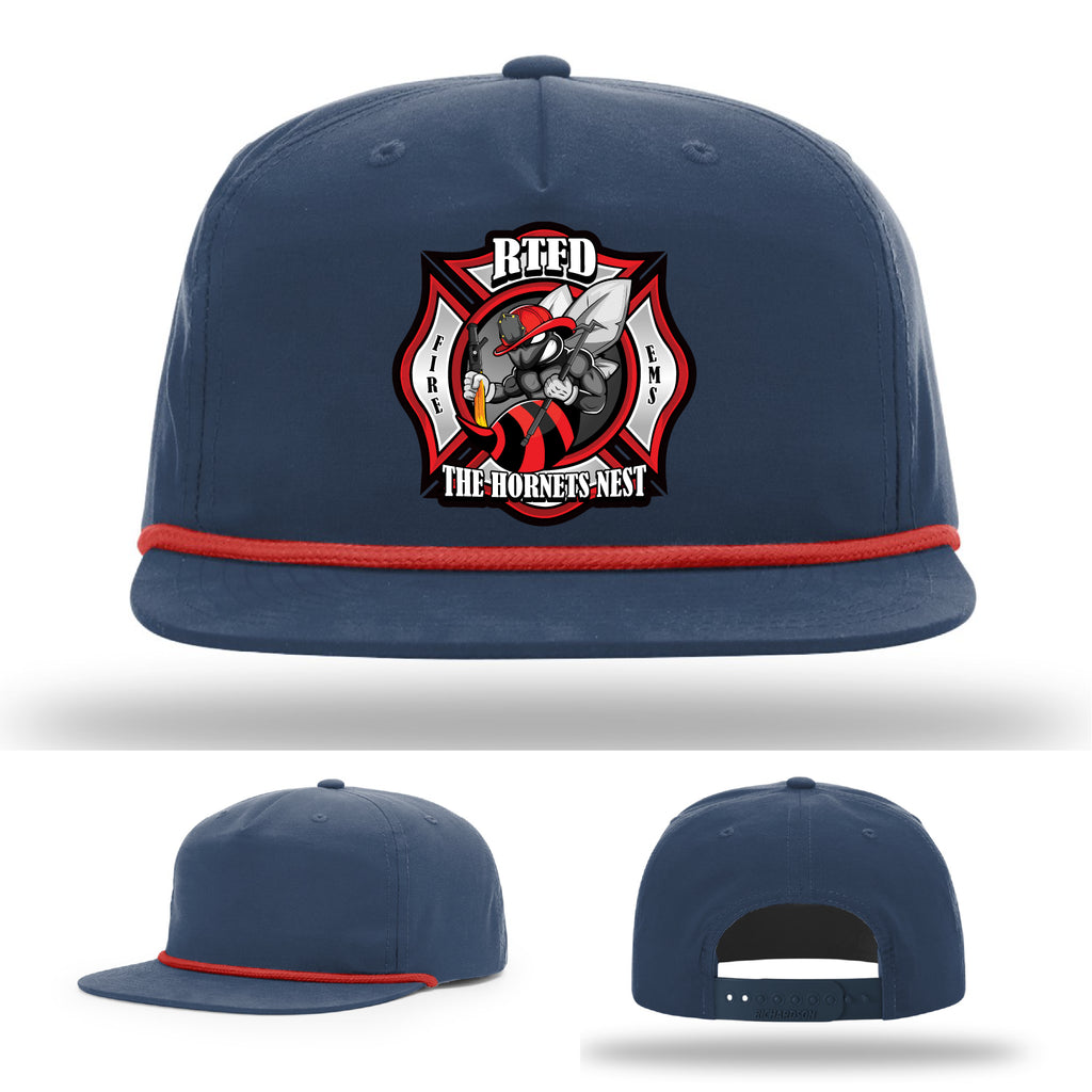RTFD Hornet’s Nest firefighter hat station pride apparel