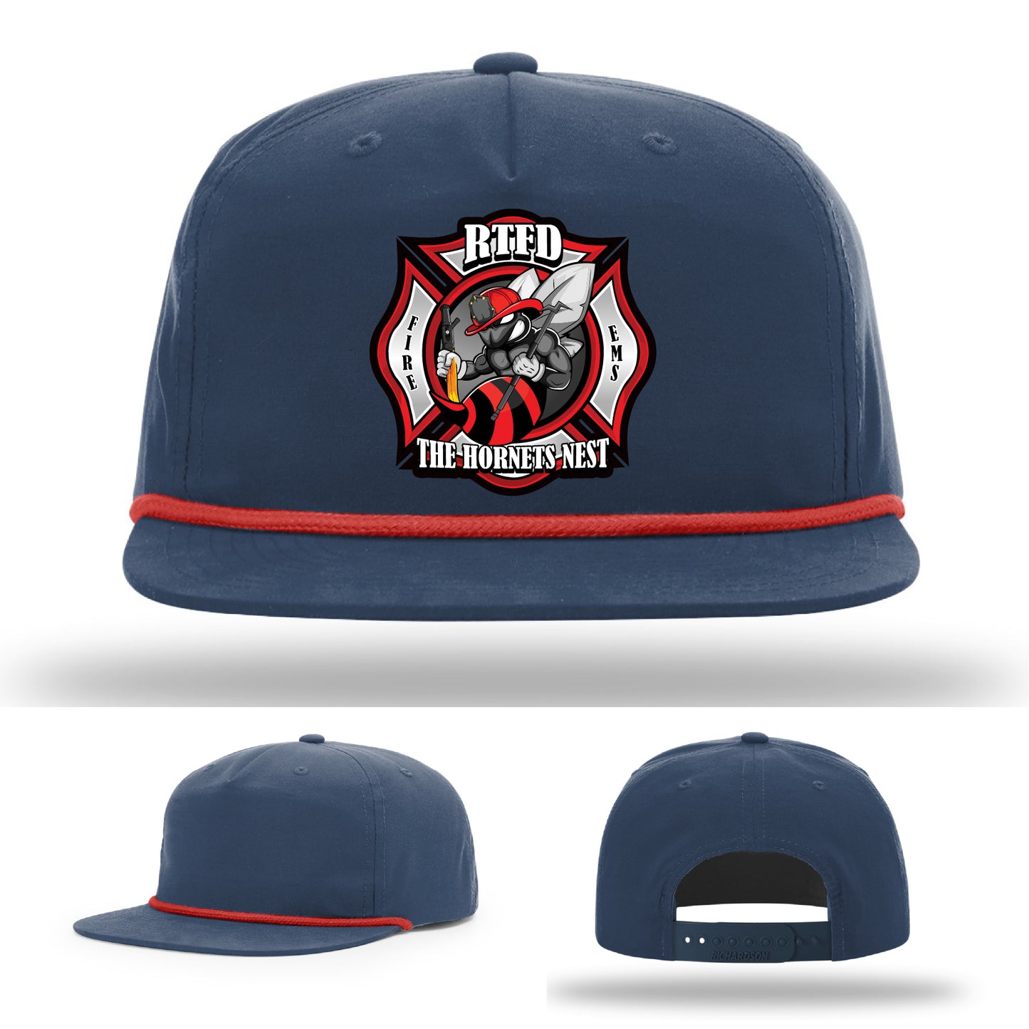 RTFD Hornet’s Nest firefighter hat station pride apparel