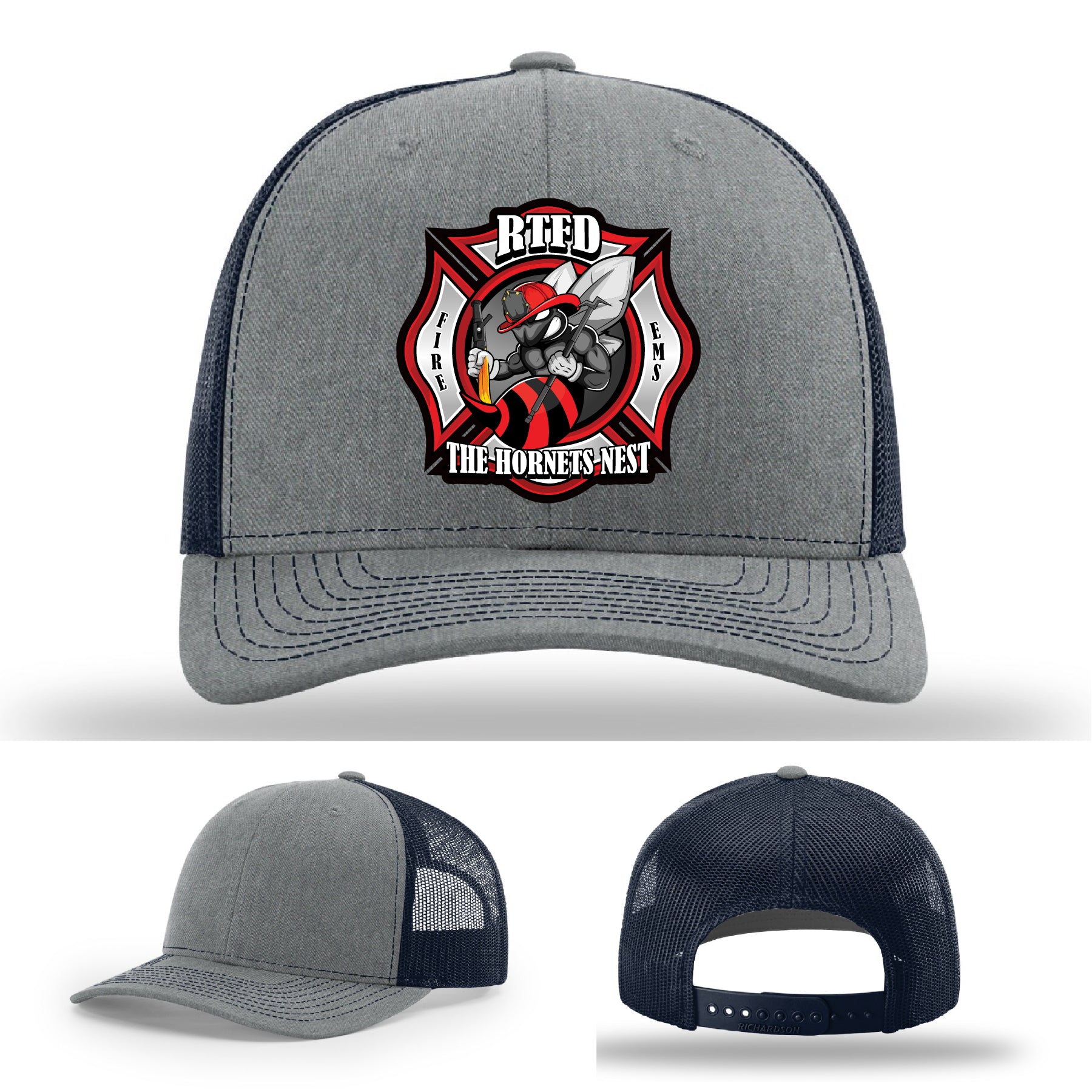 RTFD Hornet’s Nest firefighter hat station culture design