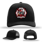 Firefighter hat with RTFD Hornet’s Nest leather emblem