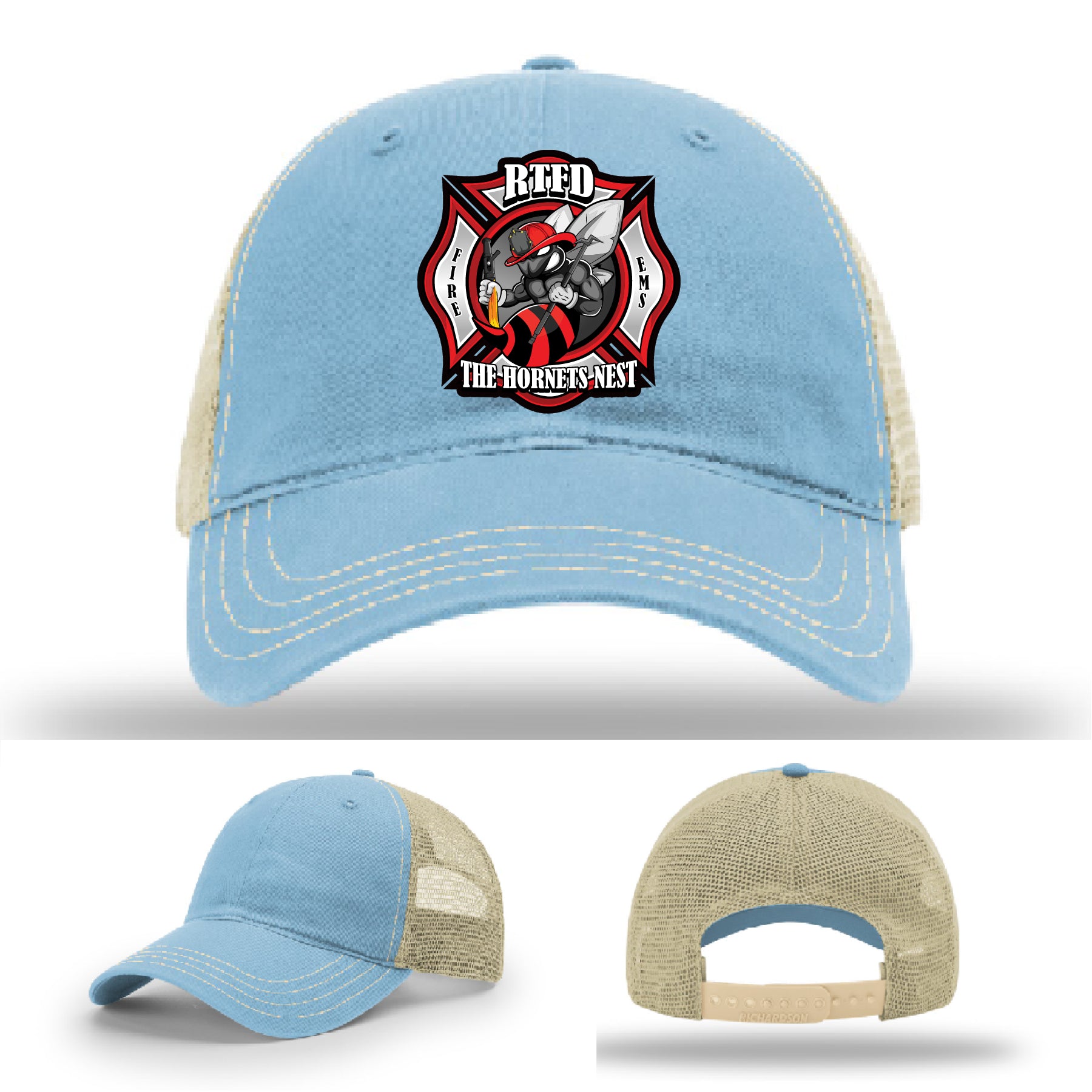 RTFD Hornet’s Nest firefighter hat Richardson style gear