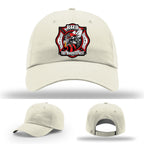 RTFD Hornet’s Nest firefighter hat custom Richardson leather patch