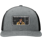 Salty Paramedic firefighter and EMS leather patch hat