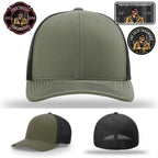 Custom Salty Paramedic patch hat with firefighter edge