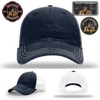 Firehouse and EMS gear hat with Salty Paramedic patch