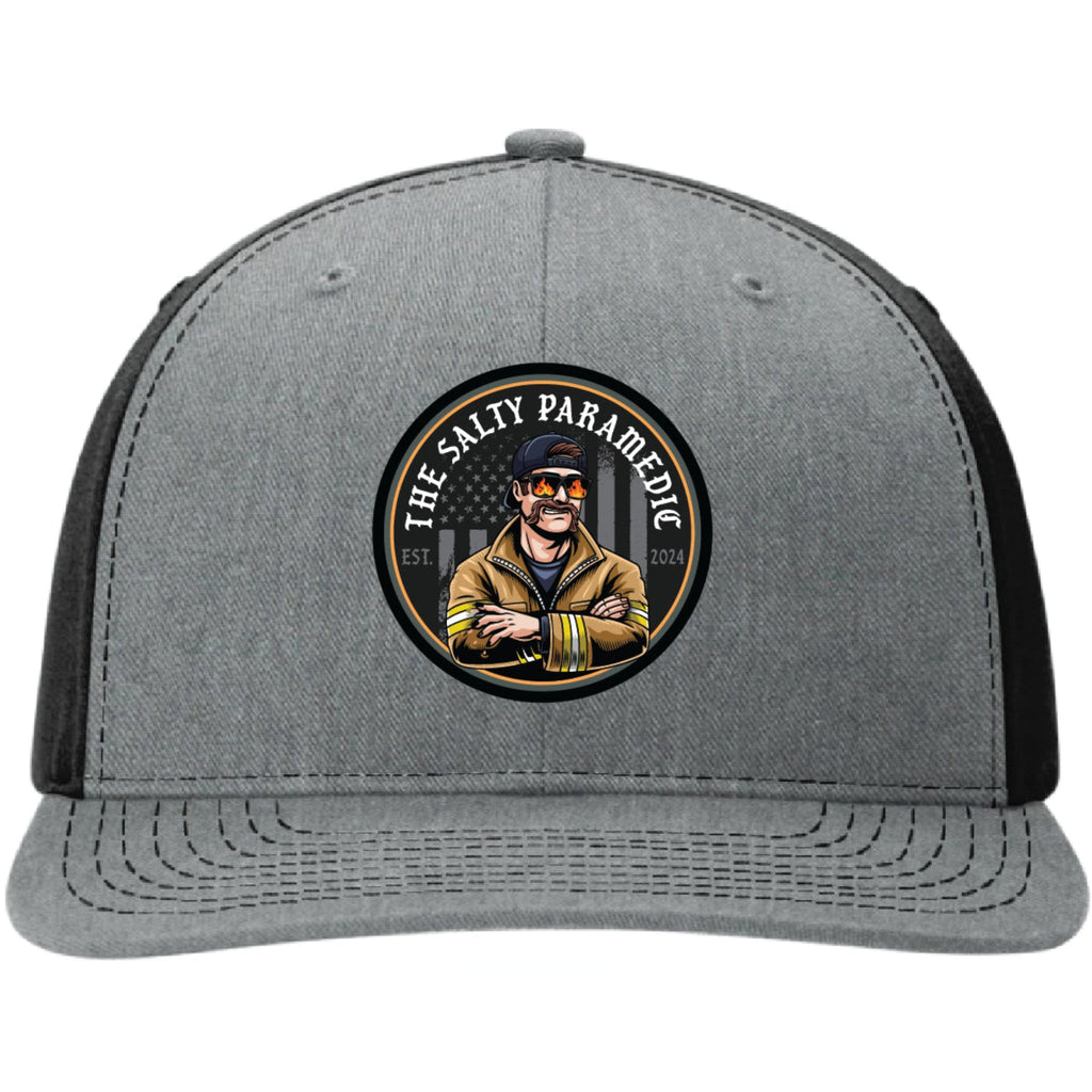 Custom Salty Paramedic hat for EMS crews and firefighters