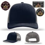EMS first responder hat with Salty Paramedic design