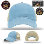 Official Salty Paramedic collaboration leather patch hat