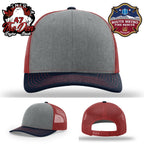 South Metro Fire Rescue firefighter hat with leather patch