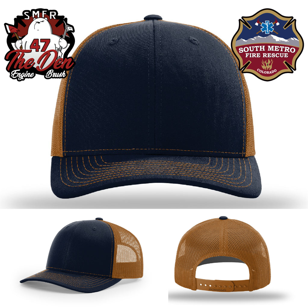 South Metro Fire Rescue firefighter hat with department patch