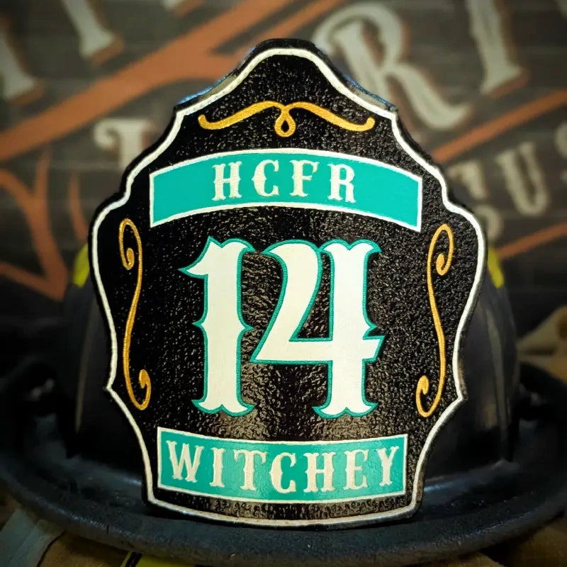 Standard Issue firefighter helmet shield firehouse ready