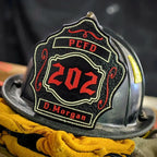Standard Issue firefighter helmet shield durable design