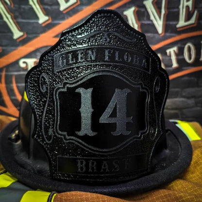 Standard Issue firefighter helmet shield with strong profile