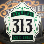 Standard Issue firefighter helmet shield fireground ready