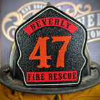 Standard Issue firefighter helmet shield traditional gear