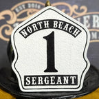 Handmade Standard Issue firefighter helmet shield
