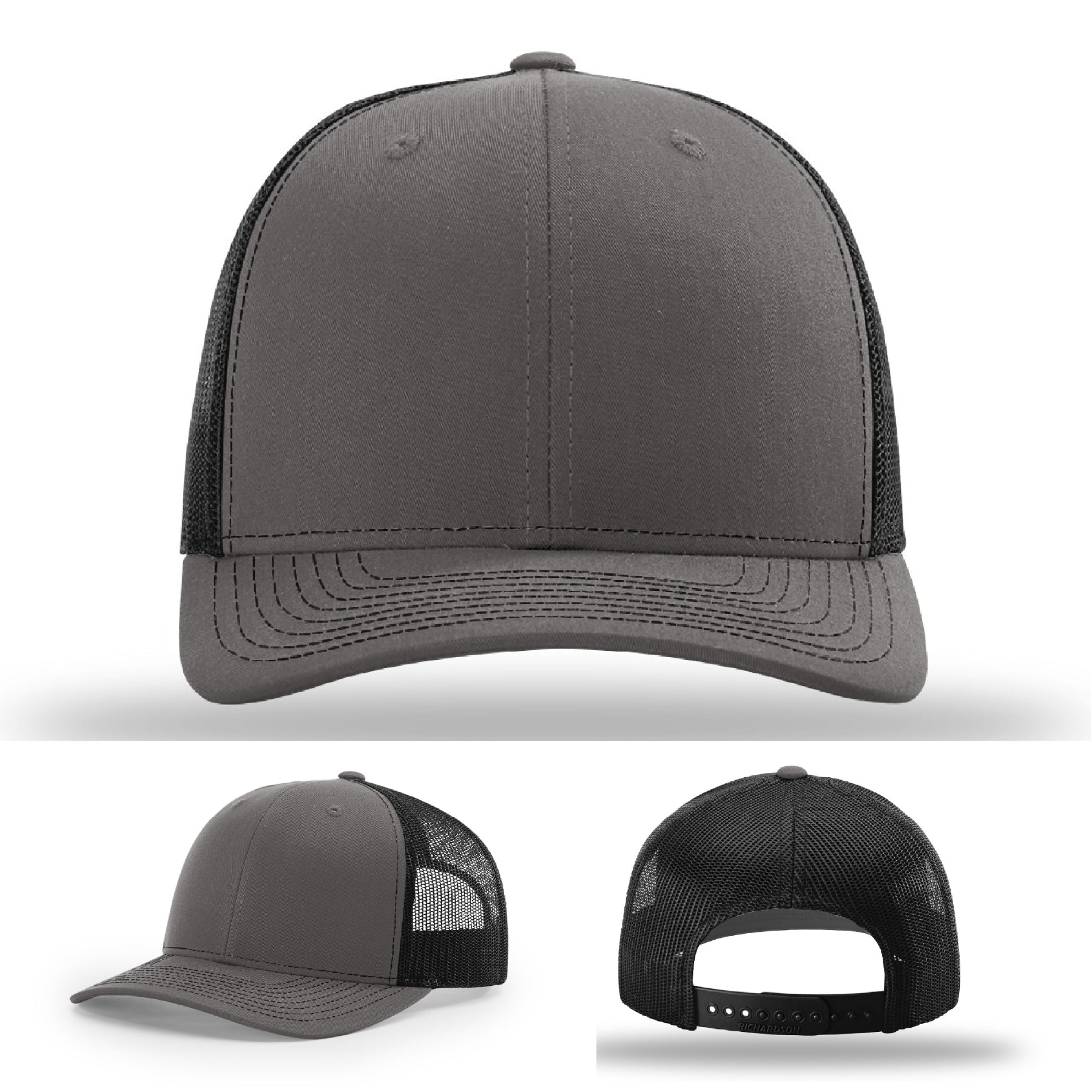 Adjustable Richardson hat without patch shown