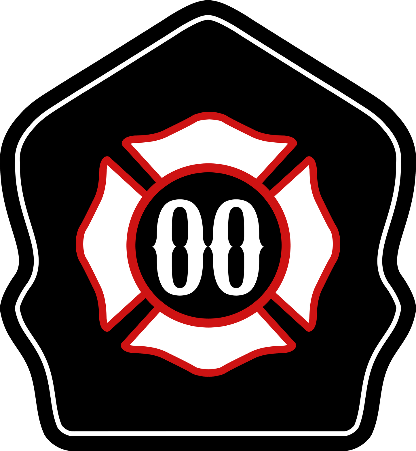 Maltese Leather Firefighter Helmet Shield