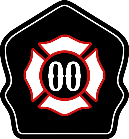 Maltese Leather Firefighter Helmet Shield