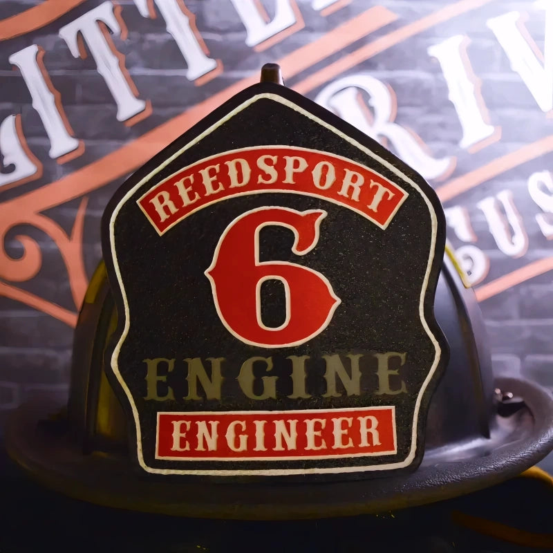 The Deuce firefighter helmet shield simple firefighter gear