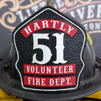 Custom helmet shield three rocker layout