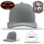 USS Bataan Drag Racer Navy pride leather patch hat