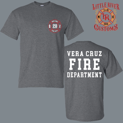 vera cruz fire department firefighter shirt