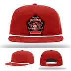 Western Taney Station 1 firehouse pride leather patch hat