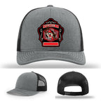 Station 1 firefighter hat from Western Taney with leather patch