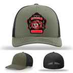 Western Taney firefighter patch hat with Station 1 emblem