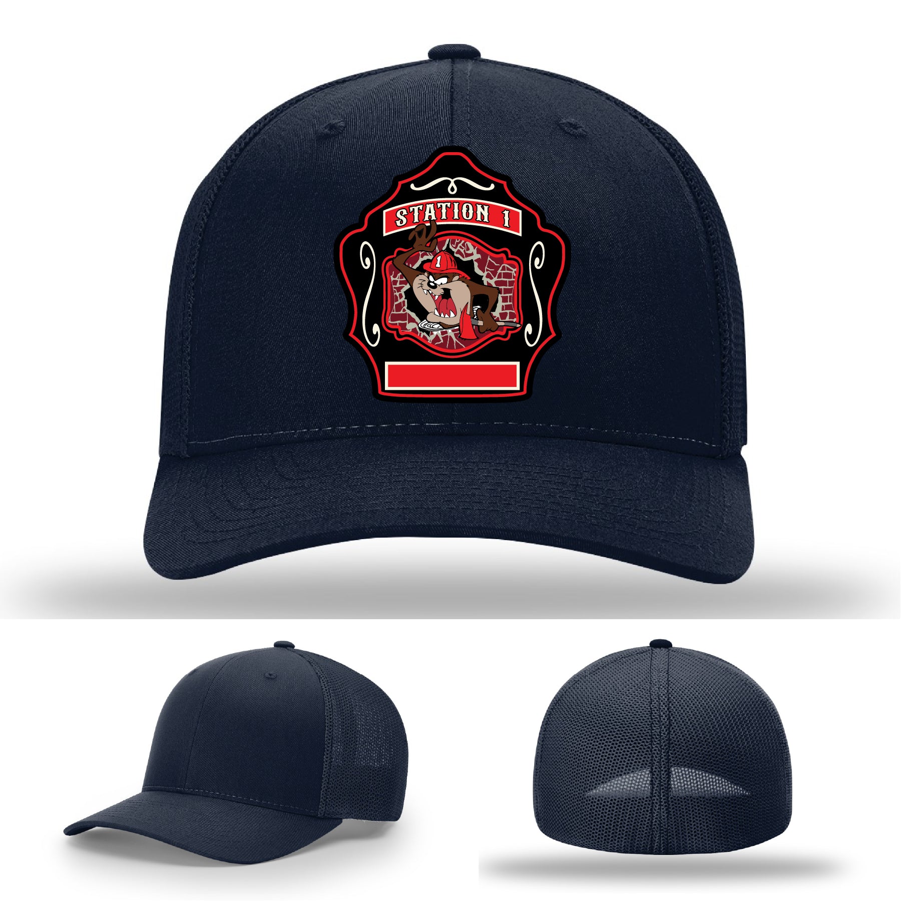 Western Taney Station 1 firefighter apparel hat with patch