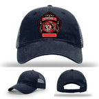Fire department leather patch hat gallery image three hundred twenty three