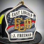 Custom Helmet Shield, Flag Helmet Shields, Firefighter Helmet Shield, Red Line Helmet Shield, Leather Fire Shields, Fire Helmet Fronts, Leather Fire Shields, Custom Leather Shields, Leather Helmet Fronts, Custom Leather Front, GB Shields