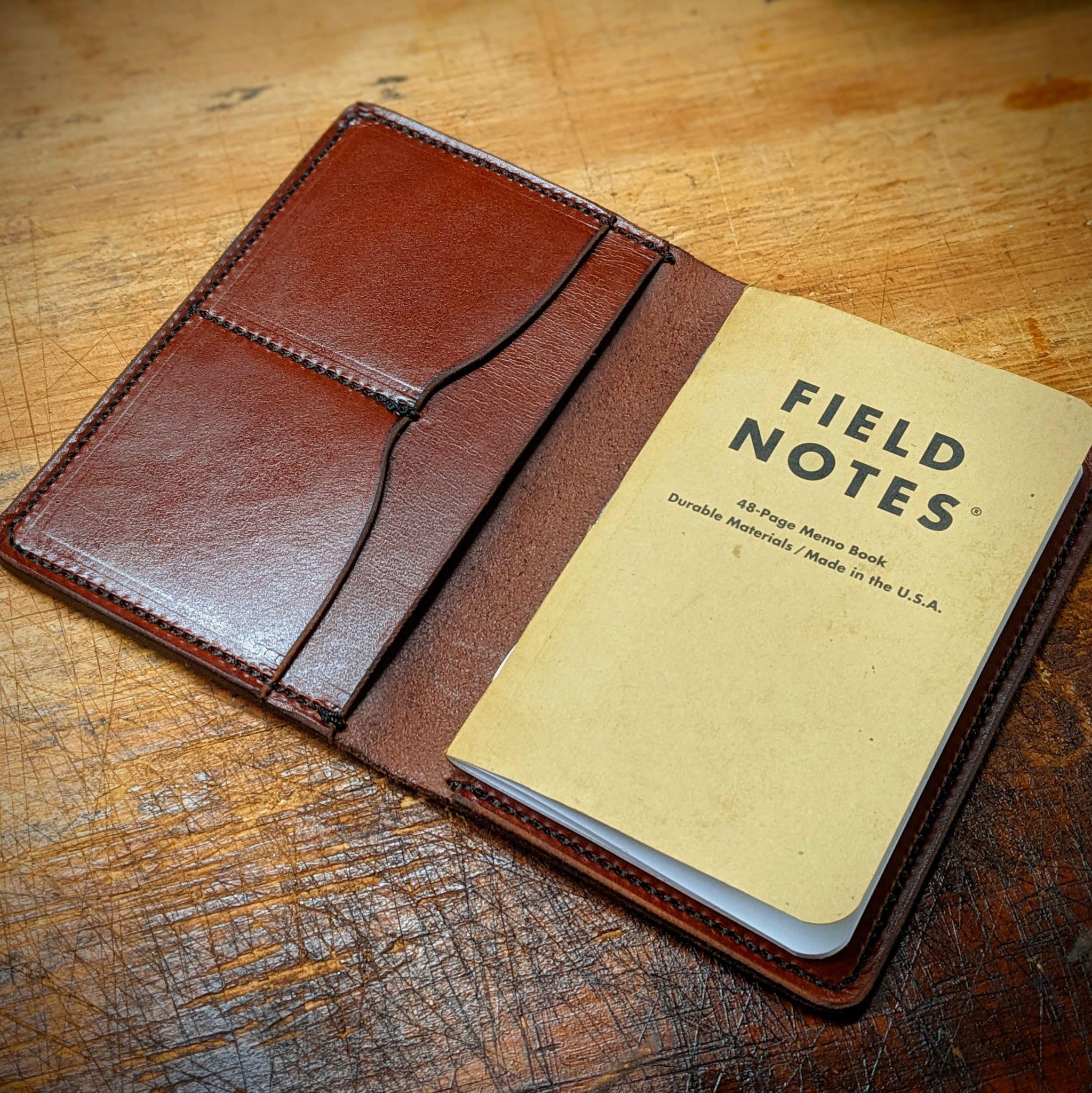 Original Field Notes 3 Pack / Old Church Works - Leather Notebook