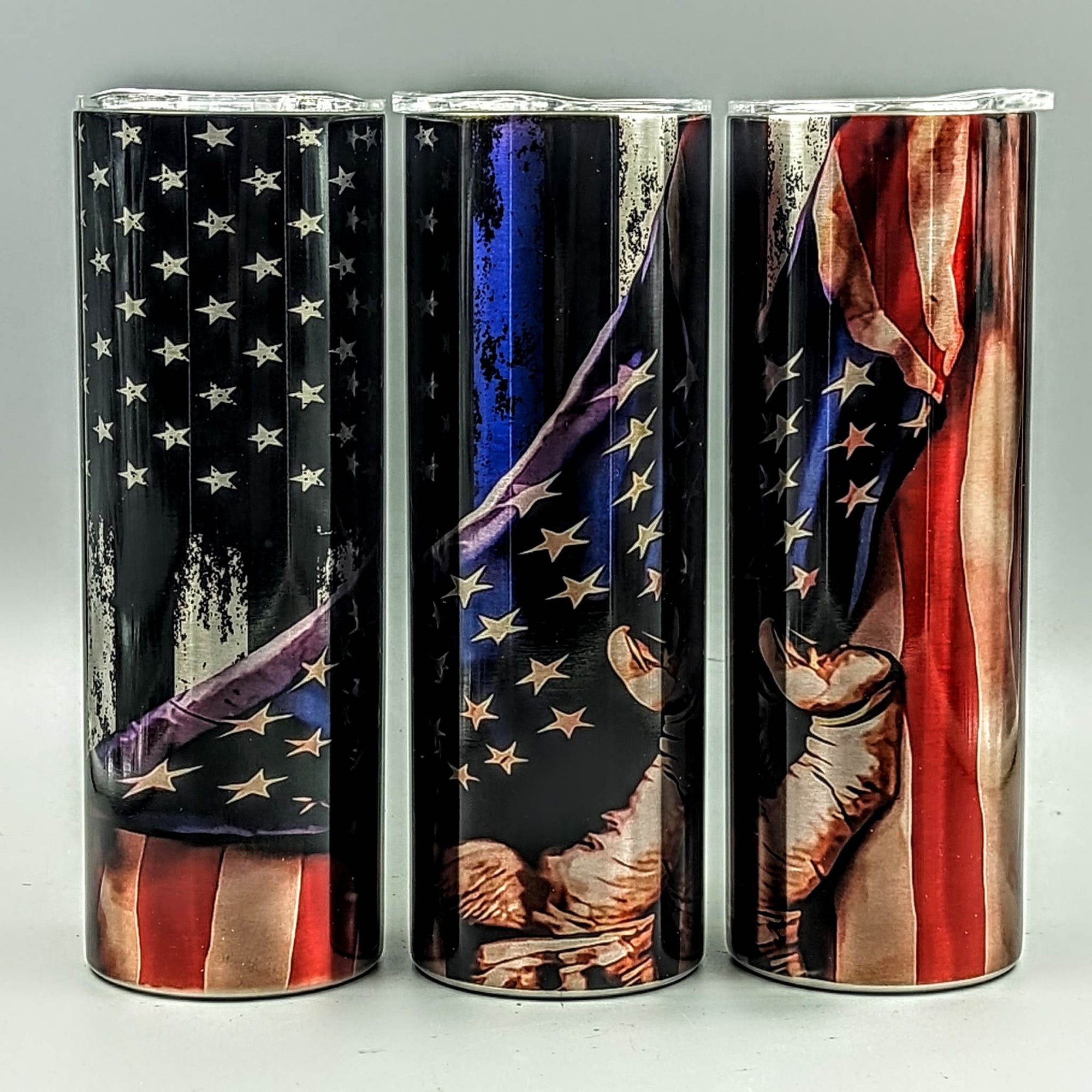 Red White and Blue 20oz Tumbler