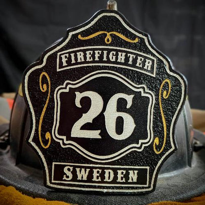 Custom Helmet Shield, Flag Helmet Shields, Firefighter Helmet Shield, Red Line Helmet Shield, Leather Fire Shields, Fire Helmet Fronts, Leather Fire Shields, Custom Leather Shields, Leather Helmet Fronts, Custom Leather Front, GB Shields
