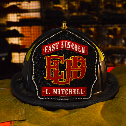 Custom Helmet Shield, Flag Helmet Shields, Firefighter Helmet Shield, Red Line Helmet Shield, Leather Fire Shields, Fire Helmet Fronts, Leather Fire Shields, Custom Leather Shields, Leather Helmet Fronts, Custom Leather Front, GB Shields