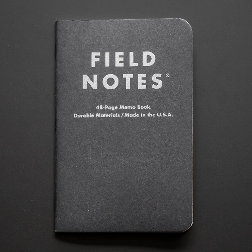 Field Notes Pitch Black